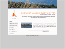 Tablet Screenshot of midwestlakes.org